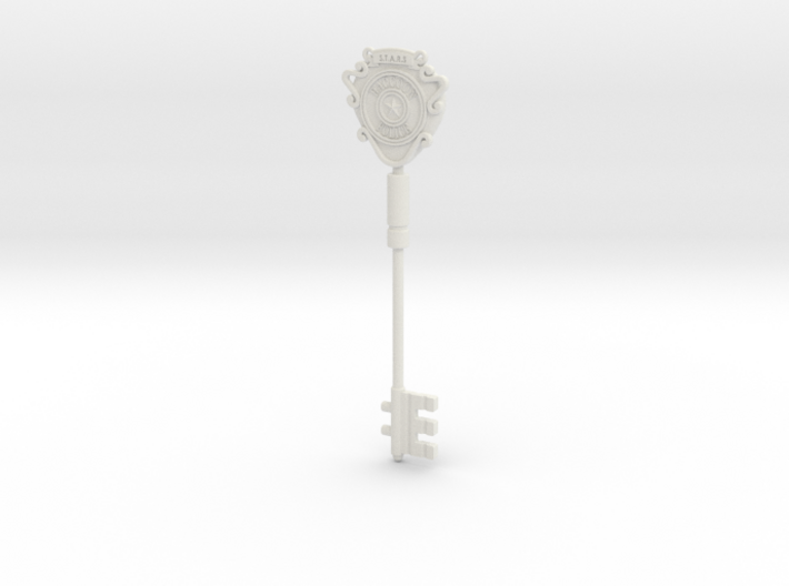 S.T.A.R.S. Office key (Unpainted model) 3d printed