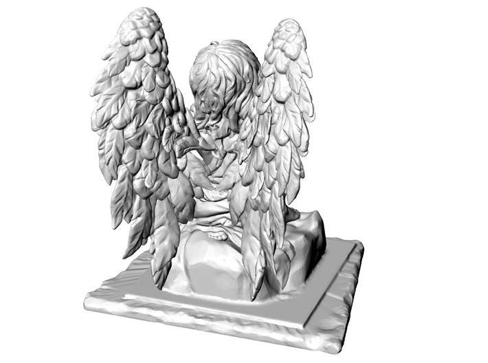 Angel statue 3d printed 
