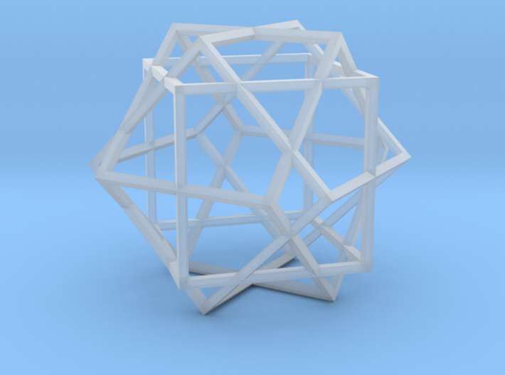 3 Cube Compound 3d printed