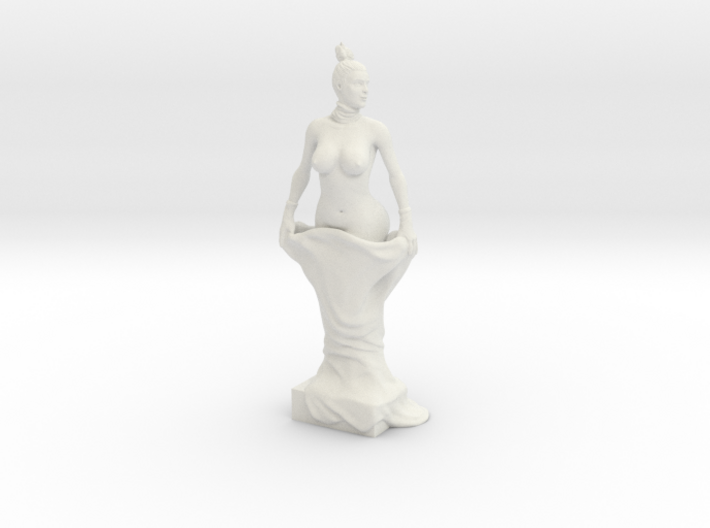 Kim Kardashian sculpture 3d printed