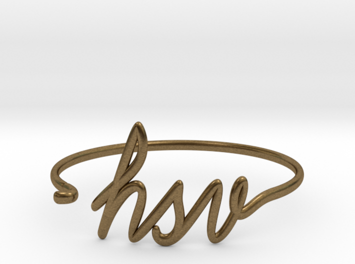 HSV Wire Bracelet (Huntsvegas) 3d printed