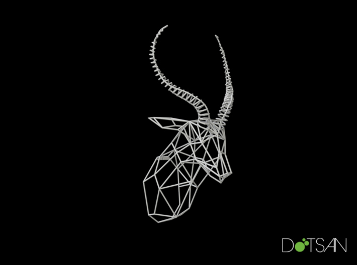 Wired Life Antelope Large Trophy Head 3d printed