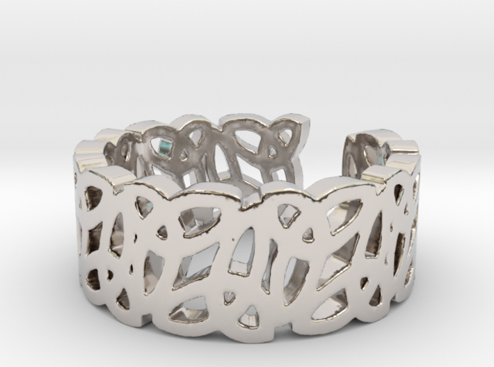 Open Celtic Knot Ring Ring Size 10 3d printed