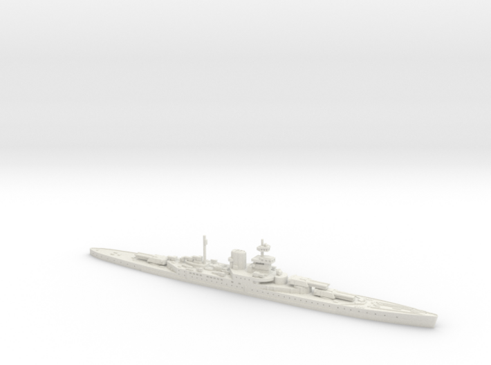 HMS Incomparable 1/2400 3d printed