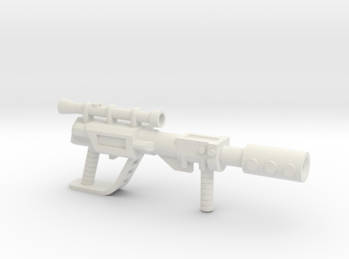 Battle Ram Driver´s Rifle 3d printed