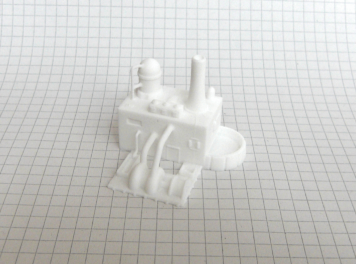 Water Purification Plant  (1/285) 3d printed successfully printed in polished WSF