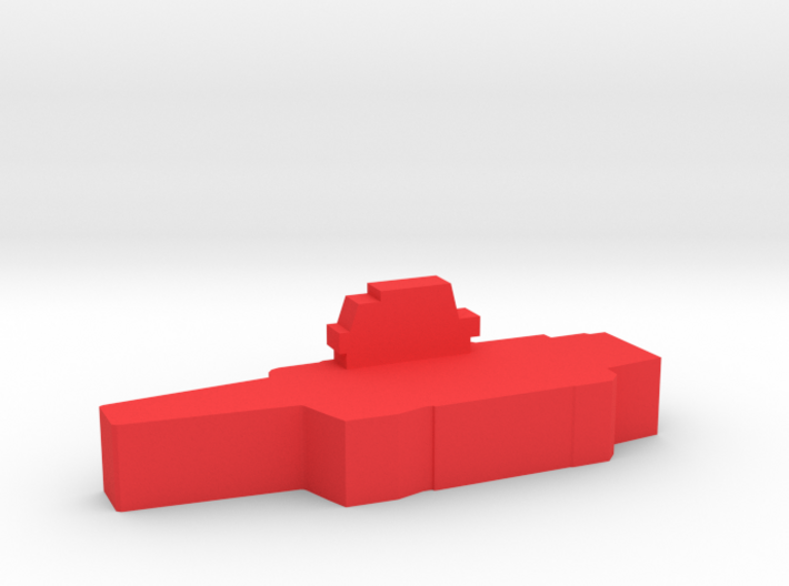 Game Piece, Red Force Kuznetsov Carrier 3d printed