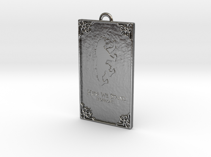Game of Thrones - Mormont Pendant 3d printed