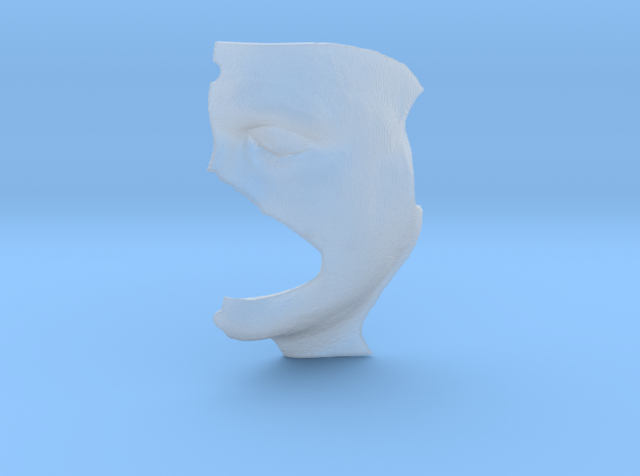 Subject 4g | Left Face 3d printed