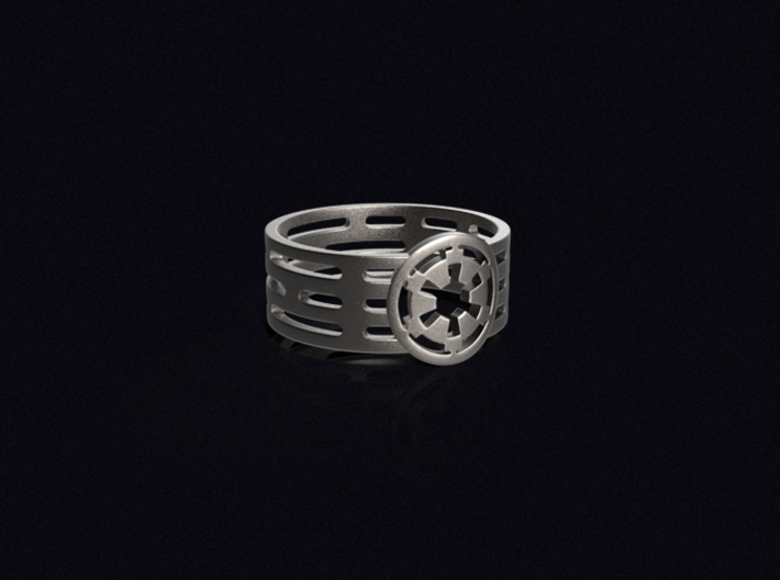 Imperial Band Ring 3d printed 