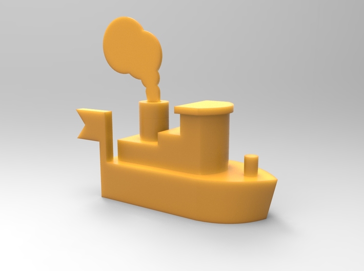 Toy Ship 3d printed 