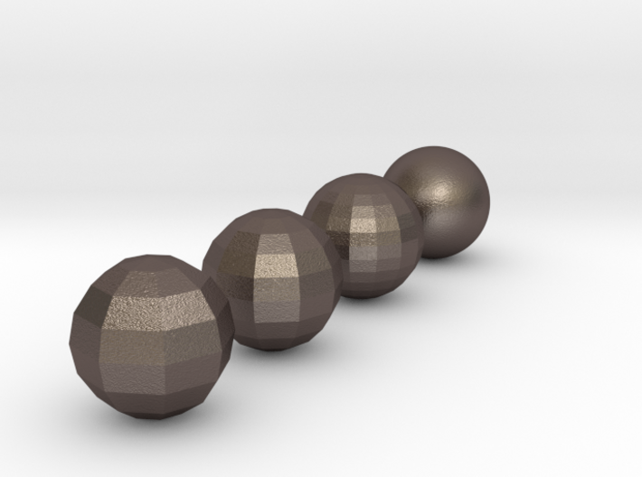 Sphere objects for test printing_V1.2 3d printed