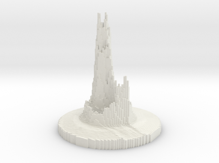 Abstract Castle 3d printed