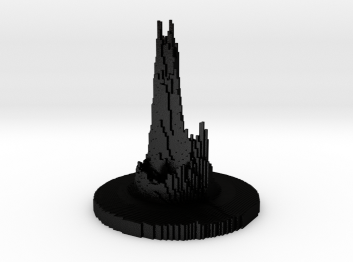 Abstract Castle 3d printed