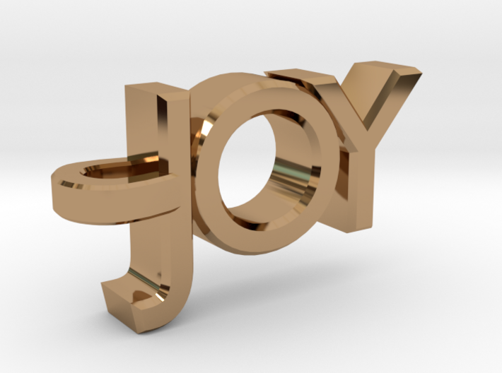 Joy Pendant 3d printed