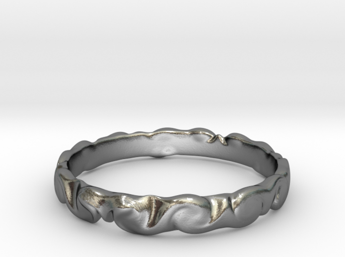 Cloud ring(size = USA 5.5) 3d printed