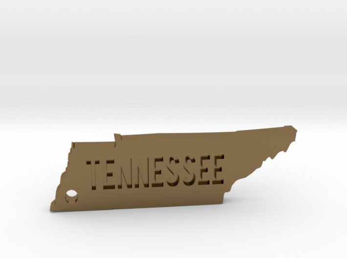Tennessee Keychain 3d printed