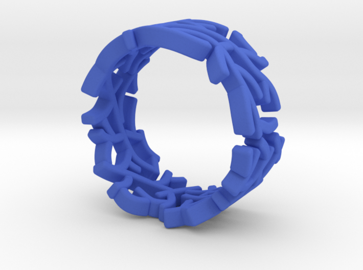 Single Coral Ring (6 1/2) 3d printed