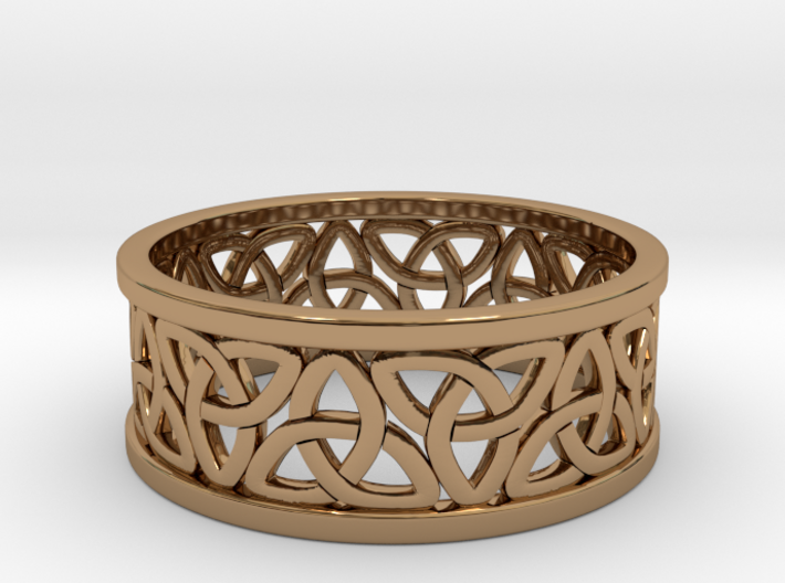 Celtic Ring 3d printed