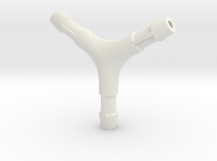Y-Splitter (Version 2) - 3Dponics 3d printed