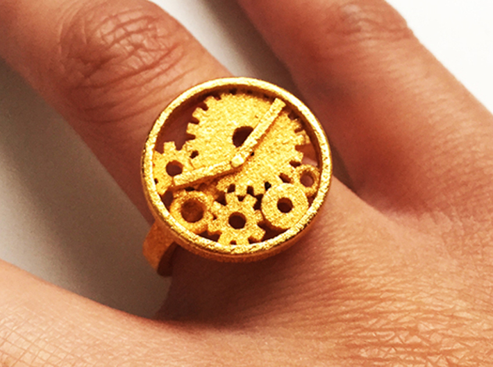 Watch Ring 3d printed