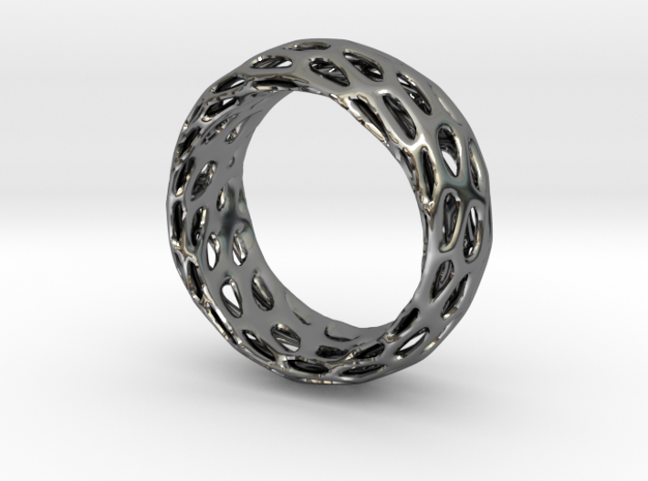 Trous Ring Size 4 3d printed