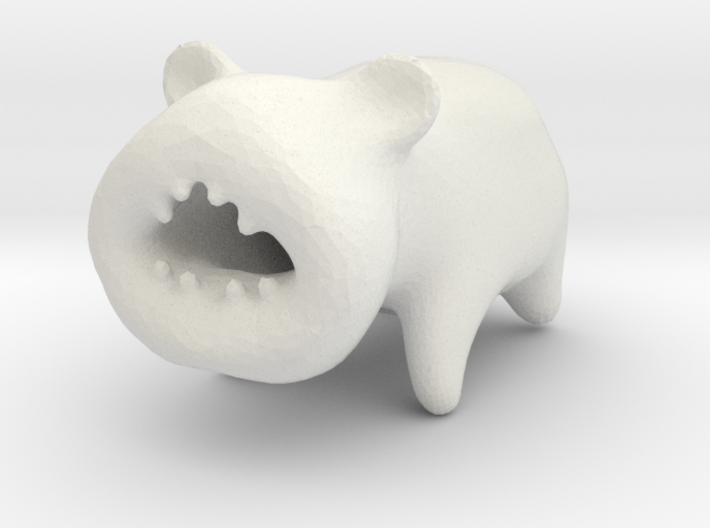 Faceless Bear That is Eating Your Finger 3d printed