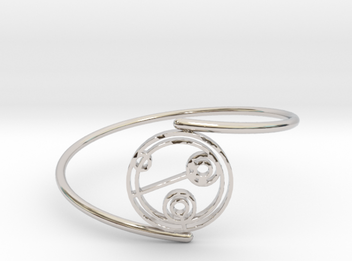 Julie - Bracelet Thin Spiral 3d printed