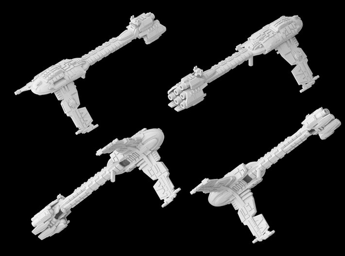 (Armada) Modified Nebulon B2 Frigate 3d printed 