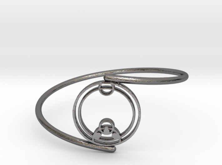 Zoe - Bracelet (Thin Spiral) 3d printed