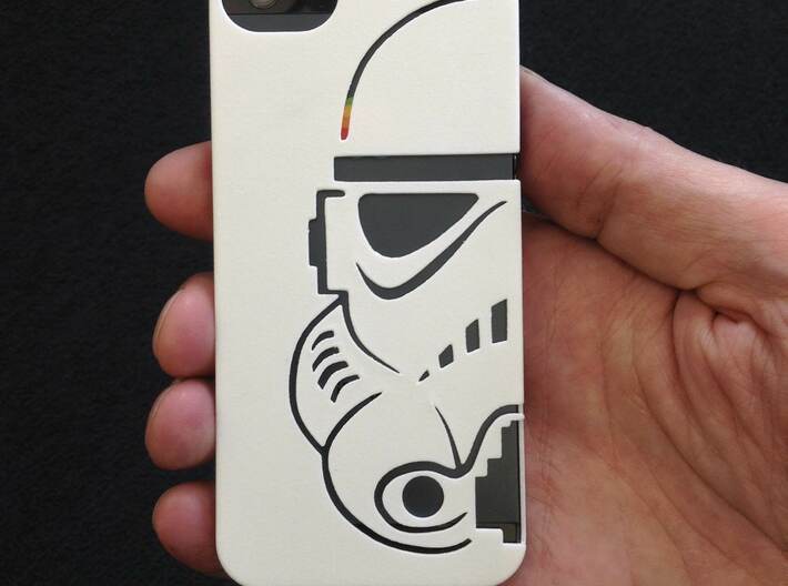 Stormtrooper Iphone 5 case 3d printed Great pictures from duann