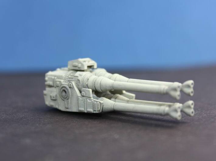 YT1300 DEAGO LASER CANNON  3d printed Falcon quadlaser, painted and weathered.