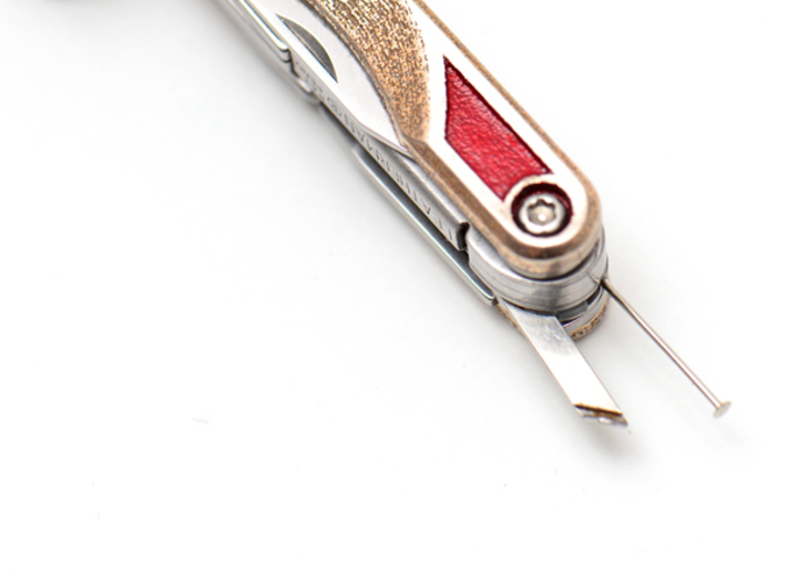 Leatherman Squirt Tweezer &amp; Pin Spacer 3d printed