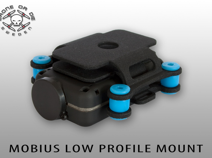 Mobius Mount 2 Upper 0 Degrees 3d printed 