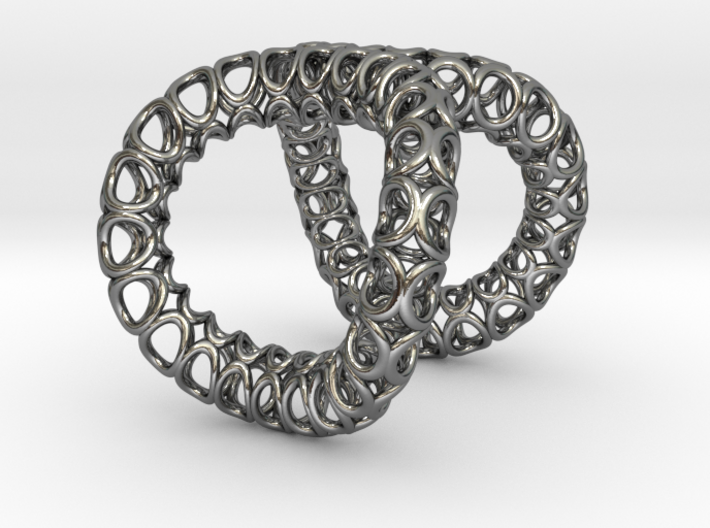 Infinity Ring (Size 7.25) 3d printed