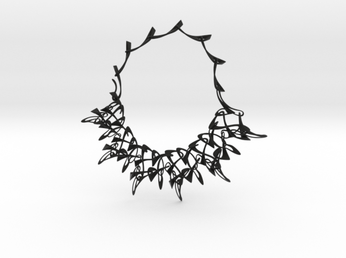 Counterpoint Necklace 3d printed 