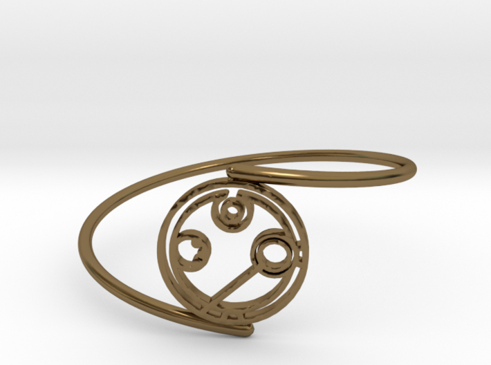 Annabel - Bracelet Thin Spiral 3d printed