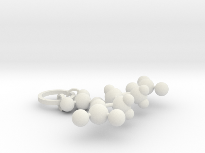 Nitroglycerin(ring added) 3d printed