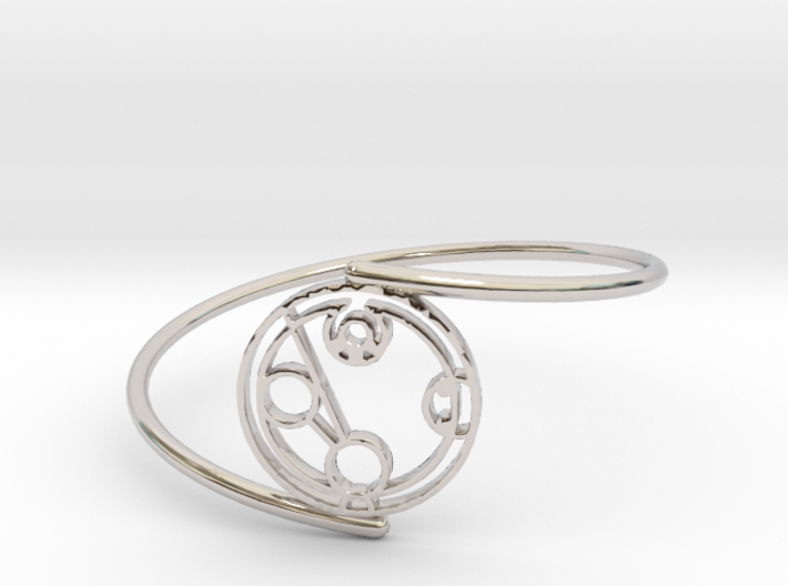 Hayden - Bracelet Thin Spiral 3d printed