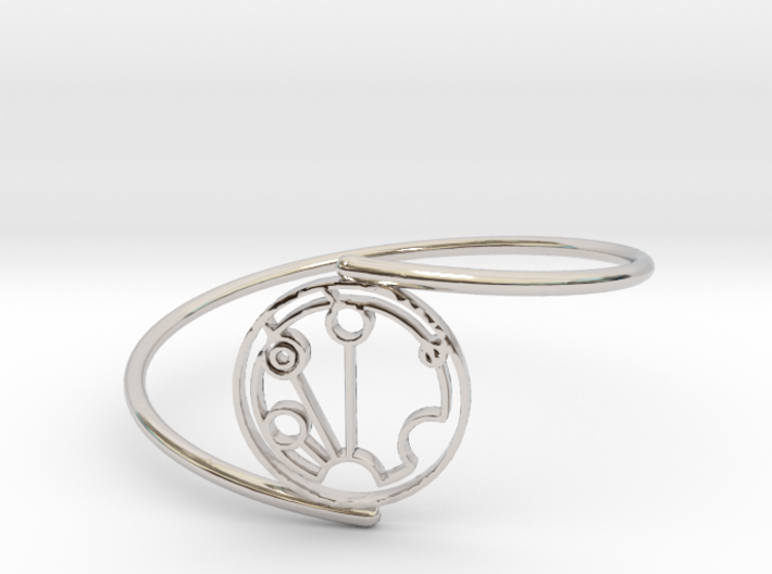 Stephen - Bracelet Thin Spiral 3d printed