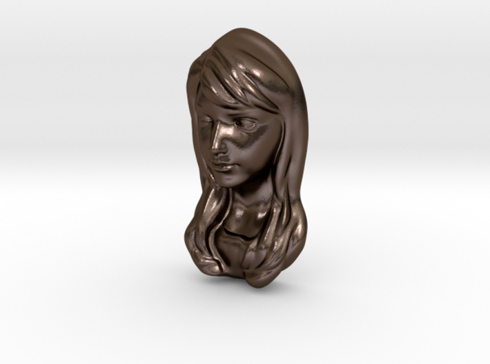 Pendant woman 5cm 3d printed