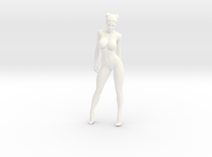 Sexy naked girl 009 scale 1/24 Passed 3d printed