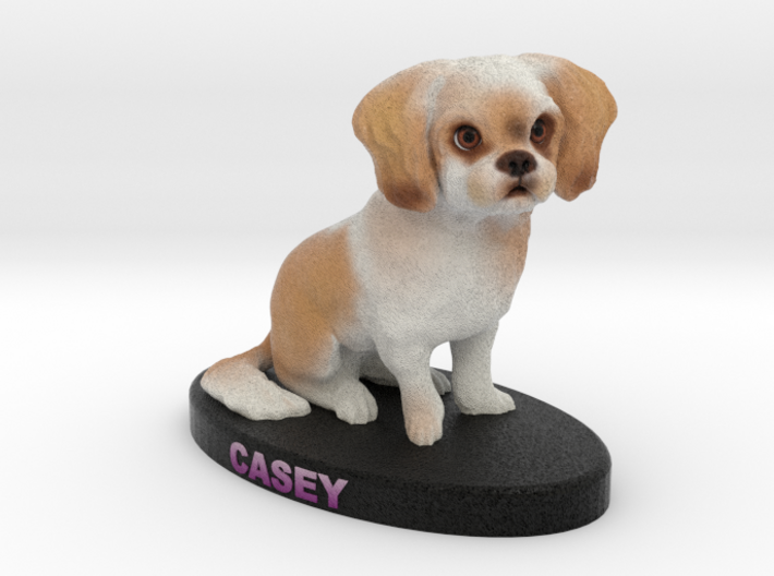 Custom Dog Figurine - Casey 3d printed