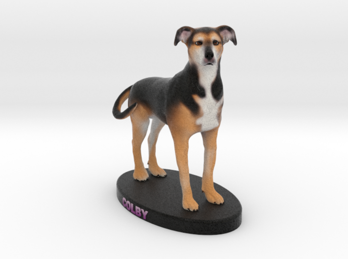 Custom Dog Figurine - Colby 3d printed
