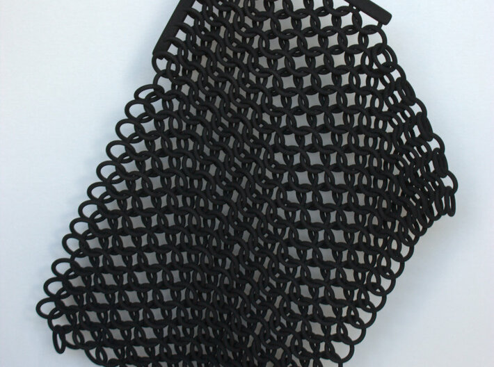 Chainmail  3d printed Chainmail fabric