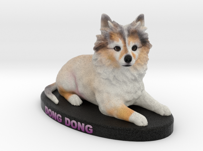 Custom Dog Figurine - Dong 3d printed