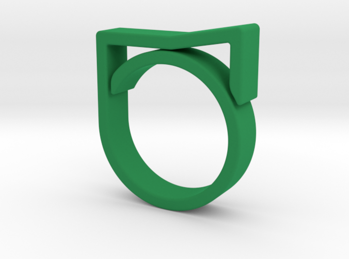 Adjustable ring for men. Model 8. 3d printed 