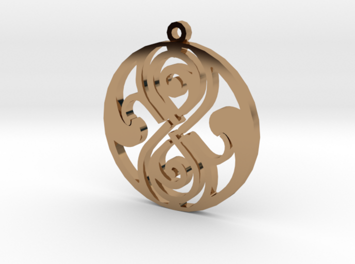 Rassilon - Necklace 3d printed