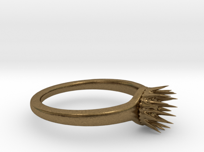 Thorns Of The Sea Ring Size 8 (Stronger) 3d printed