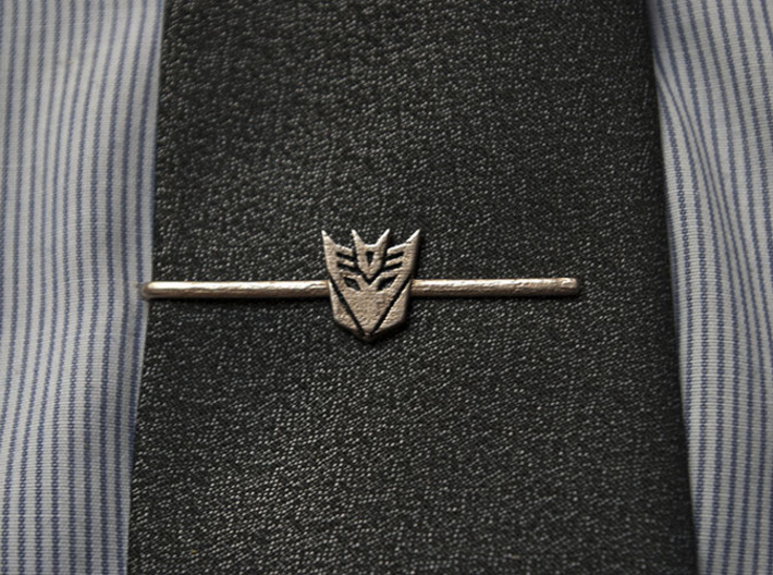 Transformers: Decepticons Tie Clip 3d printed Enameled tie clip